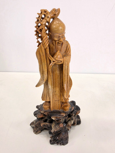 Chinese soapstone statue - soapstone,