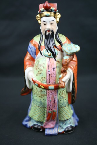Vintage chinese god figurine - vintage,