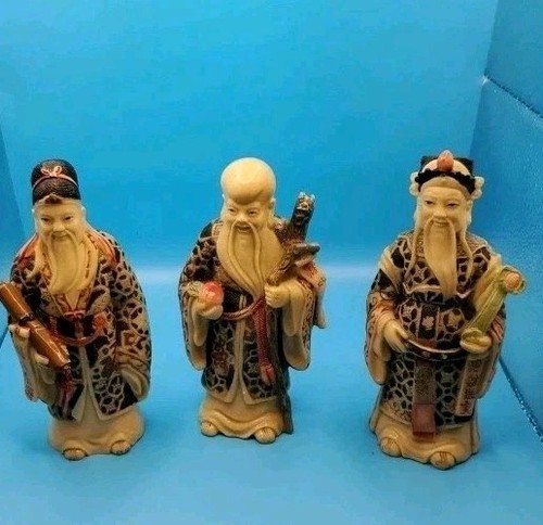 Vintage chinese gods - chinese, figures