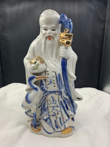Vintage chinese shouxing blue - chinese,