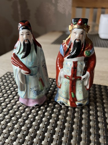 Vintage chinese porcelain star - vintage,
