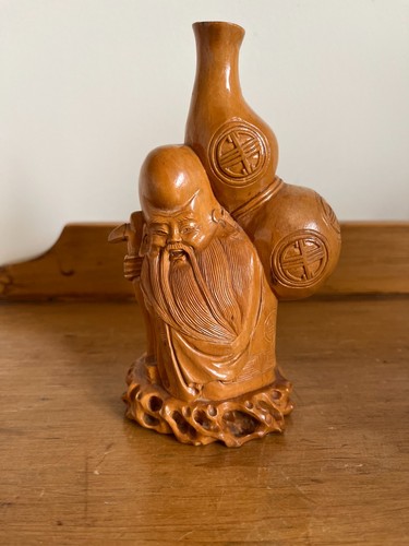 Vintage hand carved - , wooden