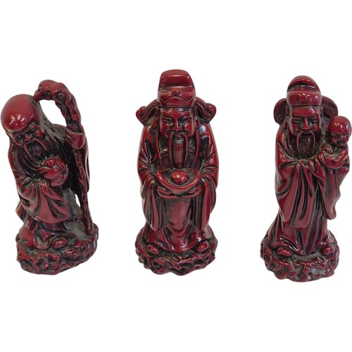Set feng shui chinese god - 3,