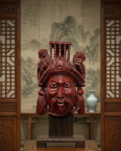 Vintage chinese wood - vintage, guan