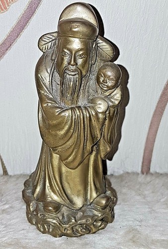 Vintage old chinese brass - vintage/old,