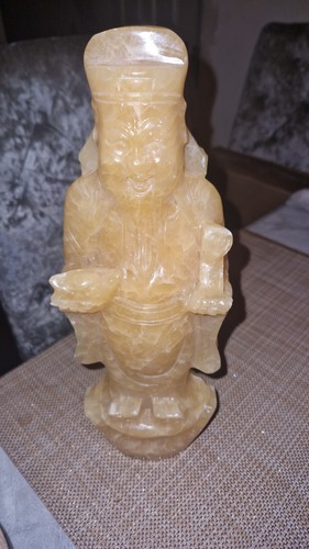 Handcarved cai shen - handcarved,