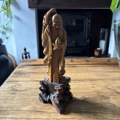 Vintage chinese carved stone - chinese,