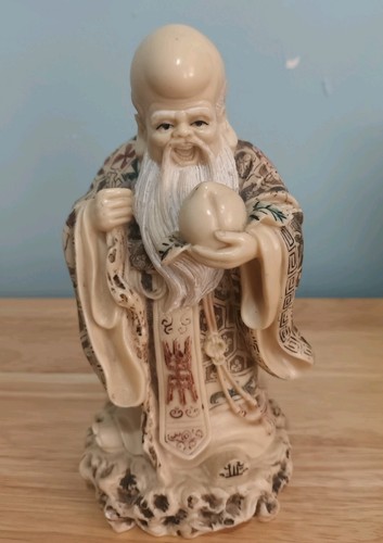 Vintage chinese resin shou - chinese,